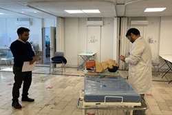 آزمون مهارت های عملی احیا دانشجویان پزشکی 30 بهمن ماه